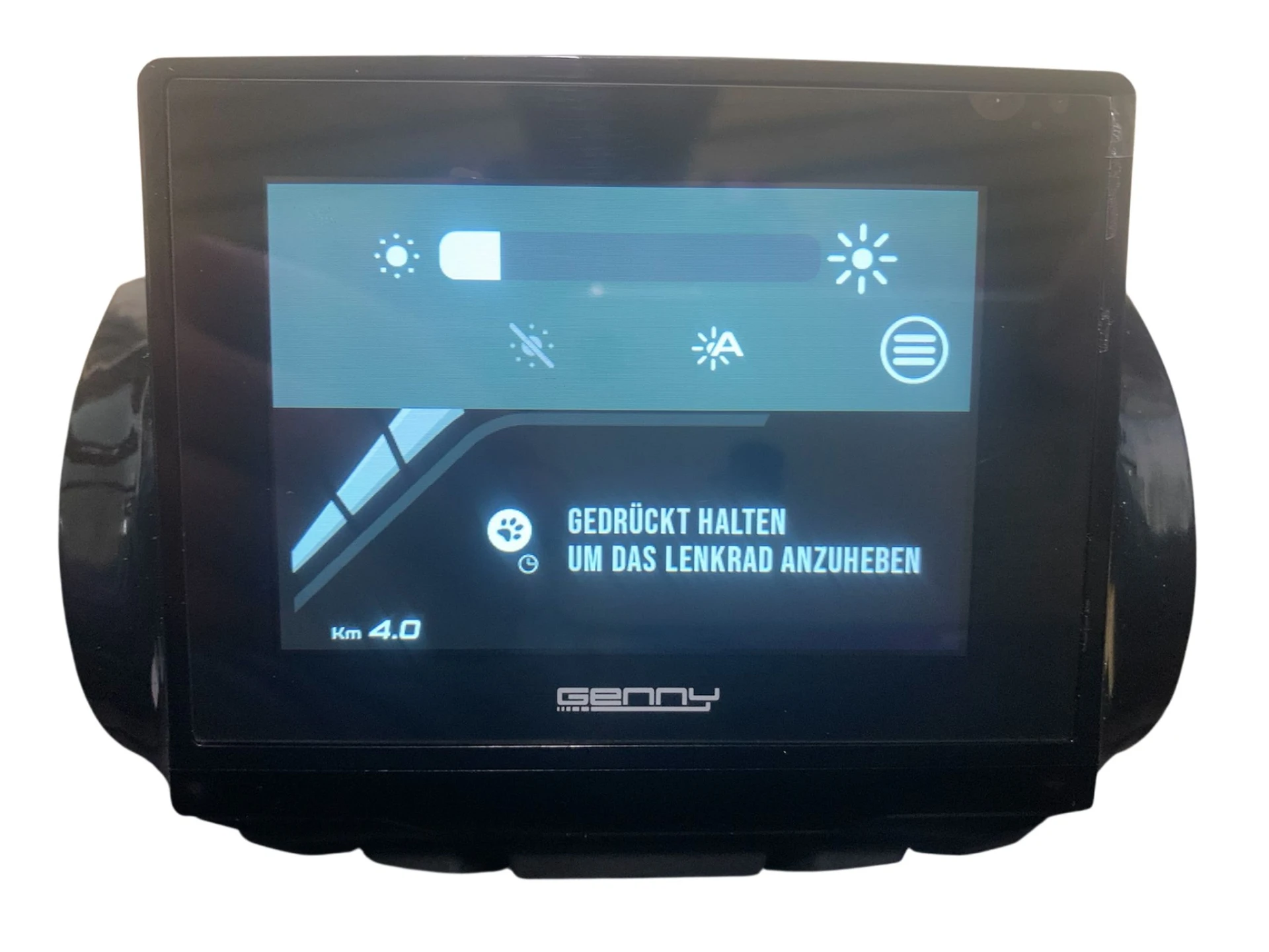 Genny Zero Touch-Display – Helligkeit einstellen