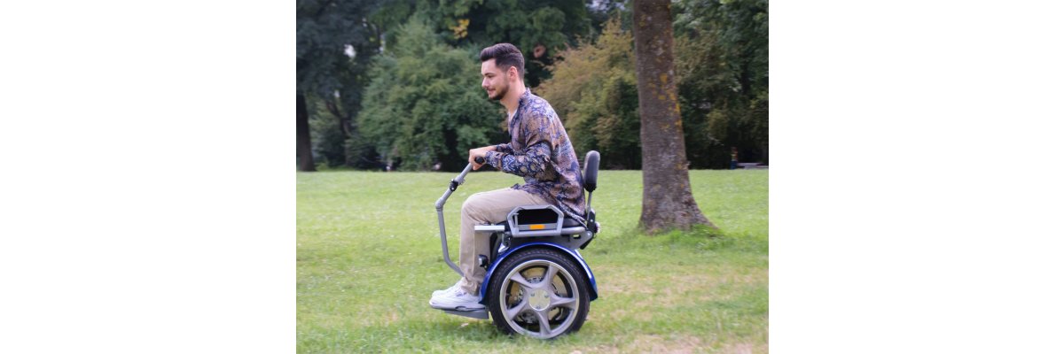 Segway für Rollstuhlfahrer – Mit dem Rollstuhl über Stock und Stein - 