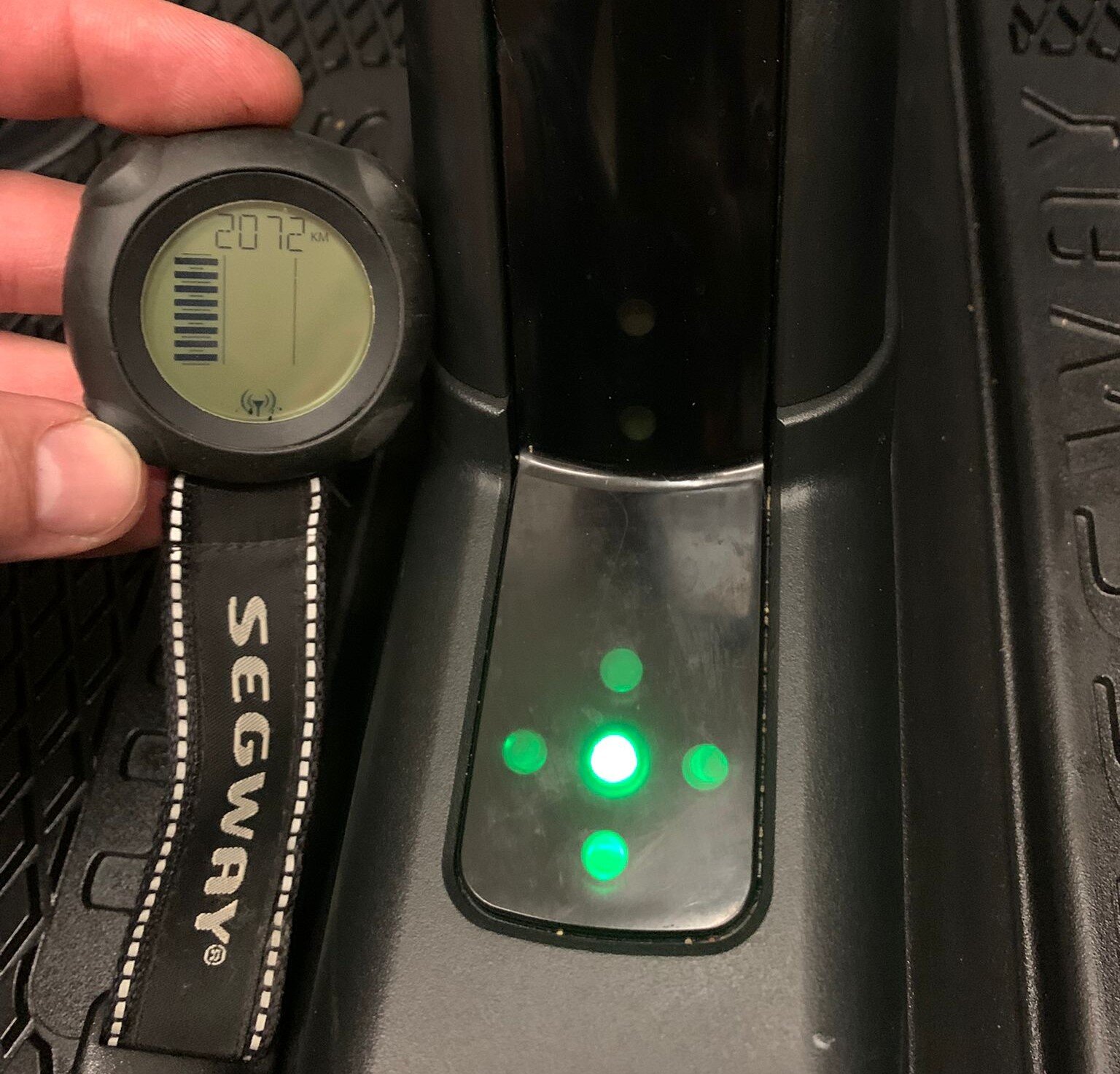 Segway PT Akku LED leuchtet rot - Fehler