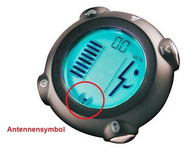 Segway Infokey Antennensymbol