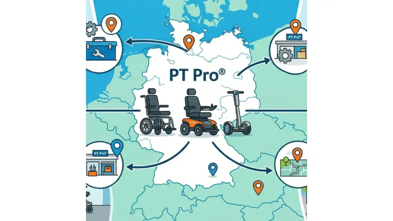 Regionales Händlernetzwerk für Balance-Rollstühle | PT Pro® - Regionales Händlernetzwerk für Balance-Rollstühle | PT Pro®
