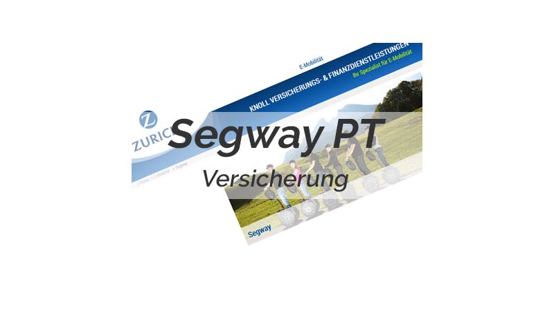 Die richtige Versicherung für einen Segway - Die richtige Versicherung für einen Segway