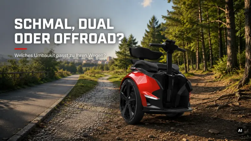 Offroad, Dual oder Schmal? Der praxisnahe Entscheidungs-Guide für Ihren perfekten Balance-Rollstuhl - Schmal, Dual oder Offroad? Der Balance-Rollstuhl-Guide | PT Pro®