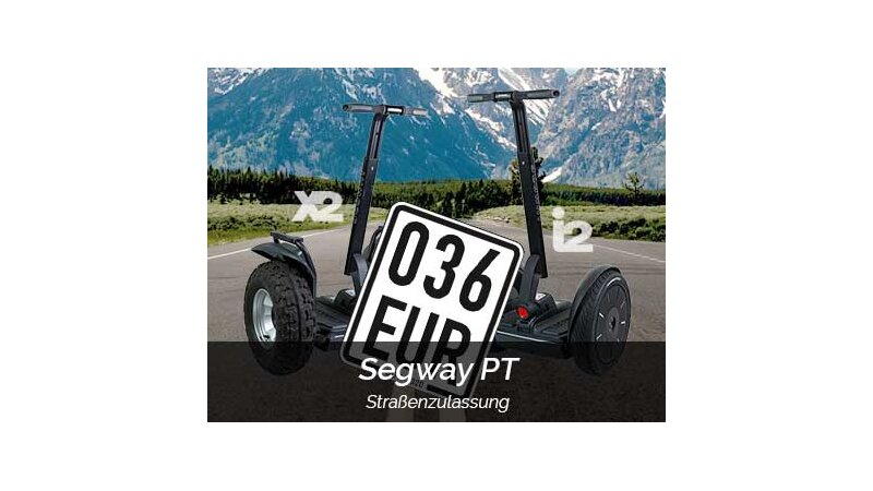 Zulassung und Versicherung für den Segway i2 und x2 in Deutschland - Zulassung und Versicherung für den Segway i2 und x2 in Deutschland