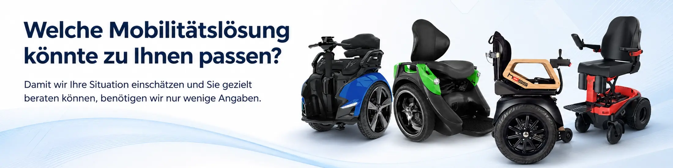 Welche Mobilitätslösung könnte zu Ihnen passen?