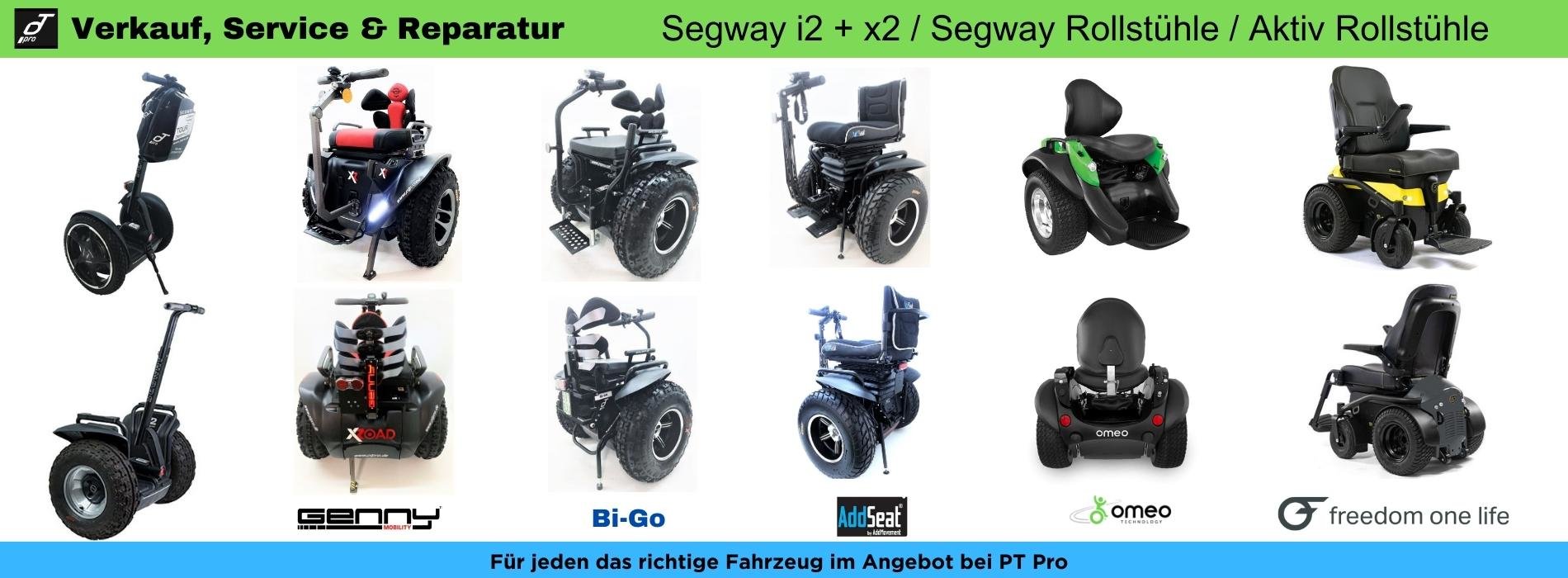 Offroad Rollstuhl & Segway