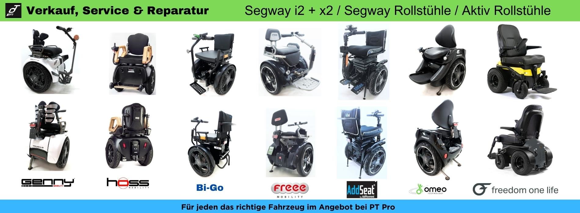Onroad Rollstuhl & Segway