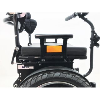 Suspension for backrest Bi-Go wheelchair