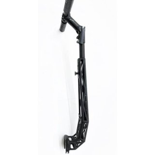 Short tight leansteer for AddSeat wheelchair