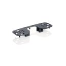 Mounting plate Segway original set black 2 x clamping block, 1 x universal plate for Segway i2 and x2