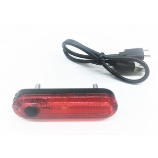 Rear light LED with battery + charging cable narrow for Segway PT