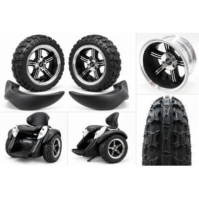 Omeo Offroad Umrüstkit 21x7-10 – Vee Rubber, PT Pro Alufelgen & Kotflügelverbreiterungen