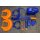 Segway SET i2 Gen2 blau orange mit Koffer