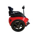 Genny Zero Advance Balance Rollstuhl - selbstbalancierender Elektrorollstuhl in Rot