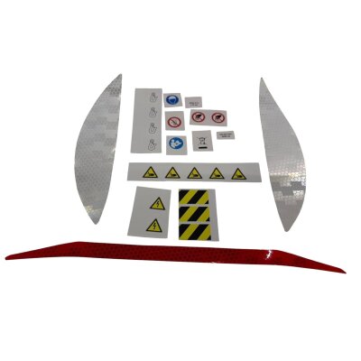 Sicherheit Aufkleber Set für Genny Zero