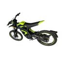 SWM Binsen PRO E‑Dirt Bike – Elektromotorrad Off‑Road in Schwarz‑Grün