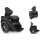 Omeo Balance-Rollstuhl schwarz mit Active Seat Control – selbstbalancierende Mobilität