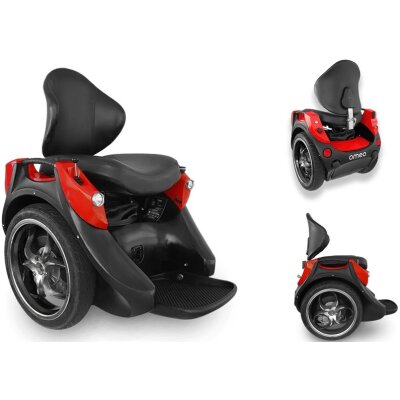 Omeo Balance-Rollstuhl rot mit Active Seat Control – selbstbalancierende Mobilität
