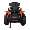 Genny Zero XR Orange – selbstbalancierender Gelände-Balance-Rollstuhl mit XR Offroad-Ausstattung