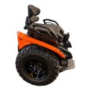 Genny Zero XR Orange – selbstbalancierender Gelände-Balance-Rollstuhl mit XR Offroad-Ausstattung