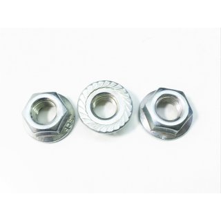 Wheel nut with flange for gearbox pin 3 pcs