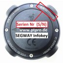 Infokey unbespielt für Segway i2 und x2