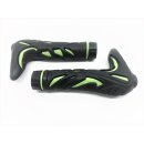 Grip rubbers PT Pro Sport L pair green for handlebars...