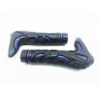 Grip rubbers PT Pro Sport L pair blue for handlebars Segway PT