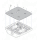 Aluminium housing (base) with cover (serial number stamped) for Segway PT