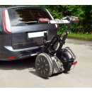 Trailer hitch carrier Eufab on car for Segway PT