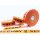 Absperrband Trassierband 1 Rolle L 500 m x B 8 cm orange mit Segway Logo für Segway PT Parcours