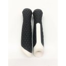 Grip rubber PT Pro ORG 2 pieces black white for handlebar...