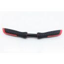 Grip rubber PT Pro ORG 2 pieces black red for handlebar...