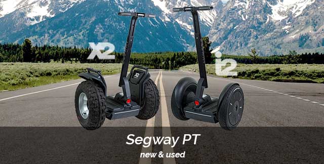 Segway PT vehicles new and used